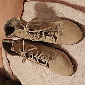 Suede booties
